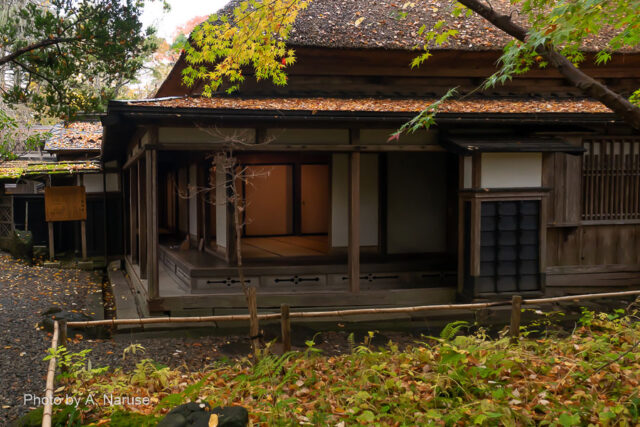 Aoyagi residence: After going around the house and returning to the main building, I quickly visited the Aoyagi house for about an hour, left the Yakui Gate and returned to Kakunodate Station.